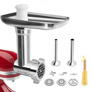 Kenome Metal Food Grinder Attachment Stand Mixer Attachment For kitchen AID Mixer